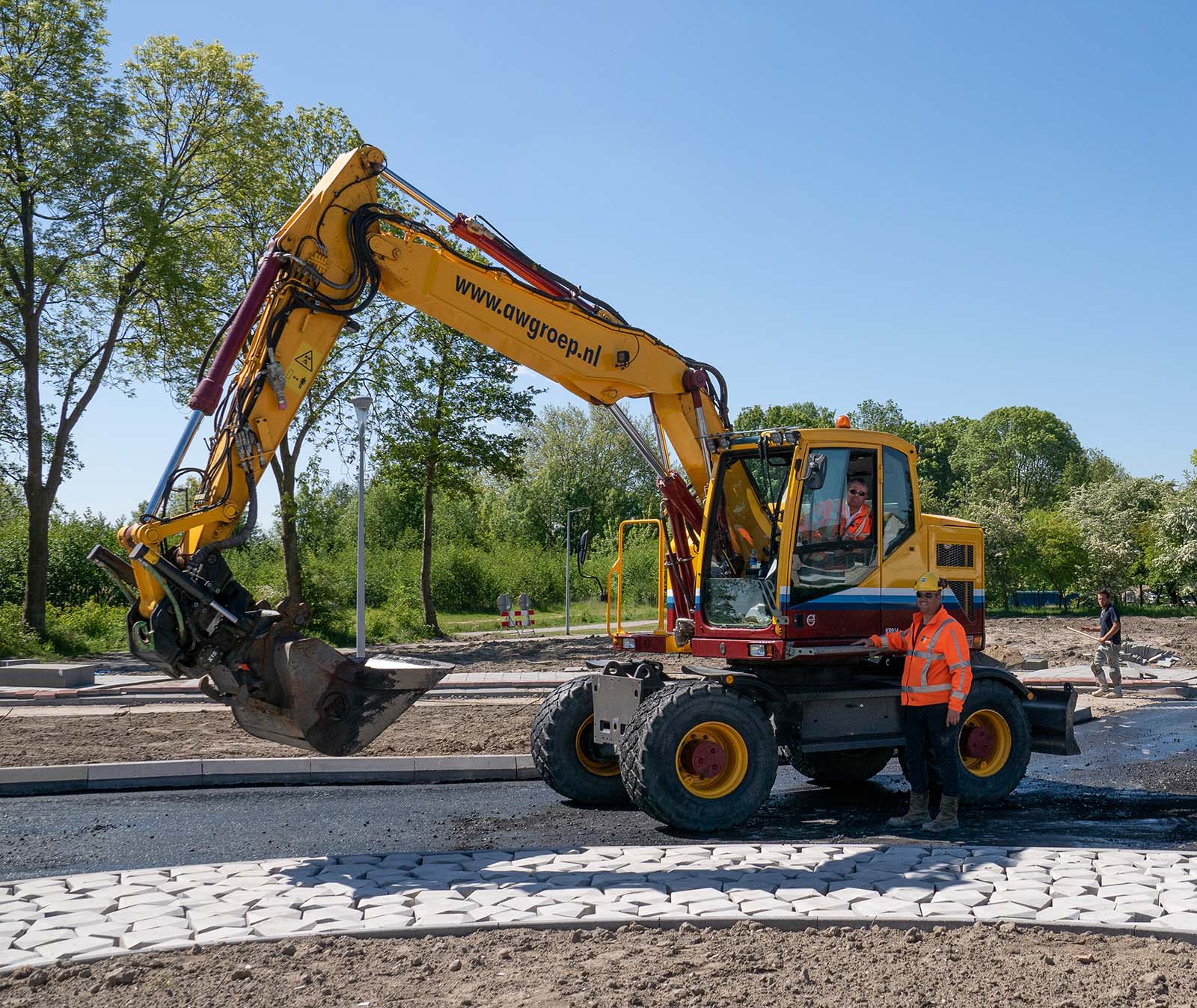 Project: Aanleg rotonde Venneperweg-Oosterdreef