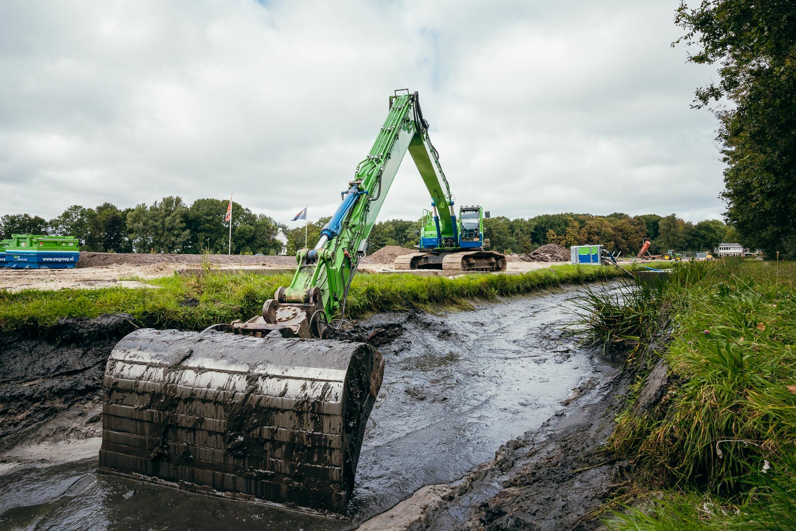 Bouwrijp maken sportpark Elsgeest