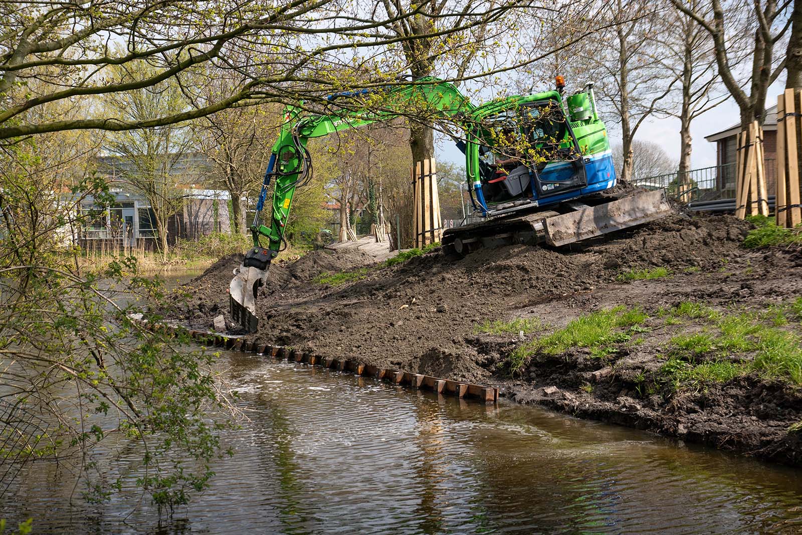 Verbetering boezemkade Wheredijk