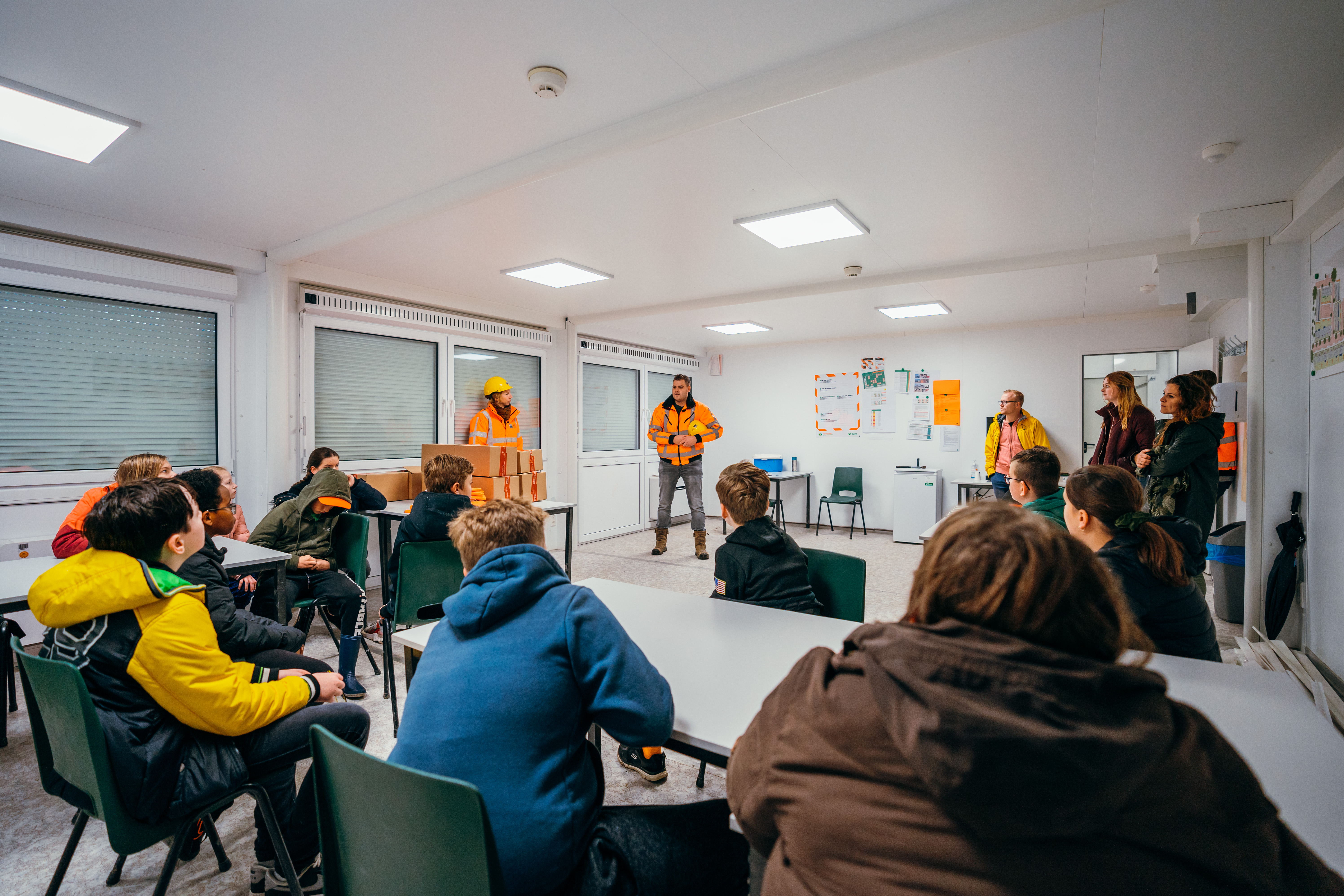 Rondleiding kinderen Don Boscoschool