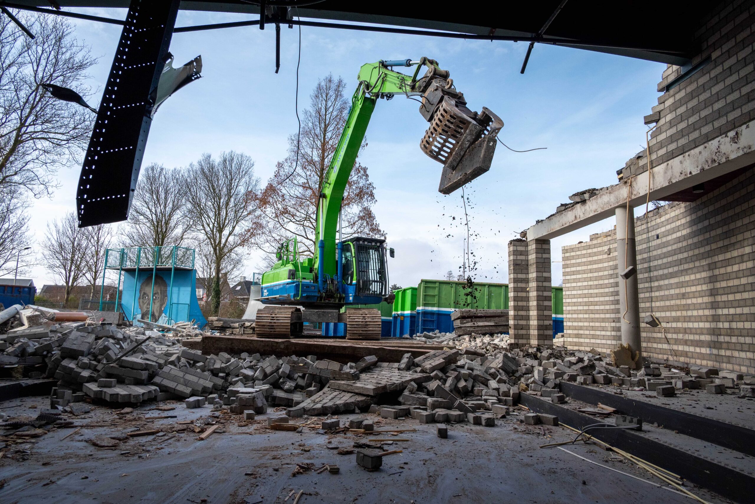 Demontage De Greef