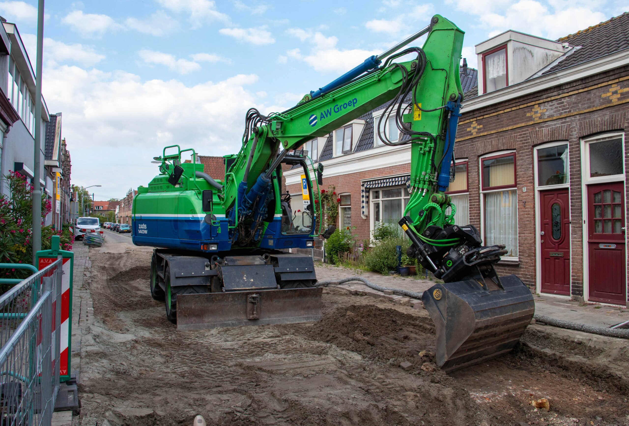 Trillingsvrij werken in de Komatistraat in Dordrecht