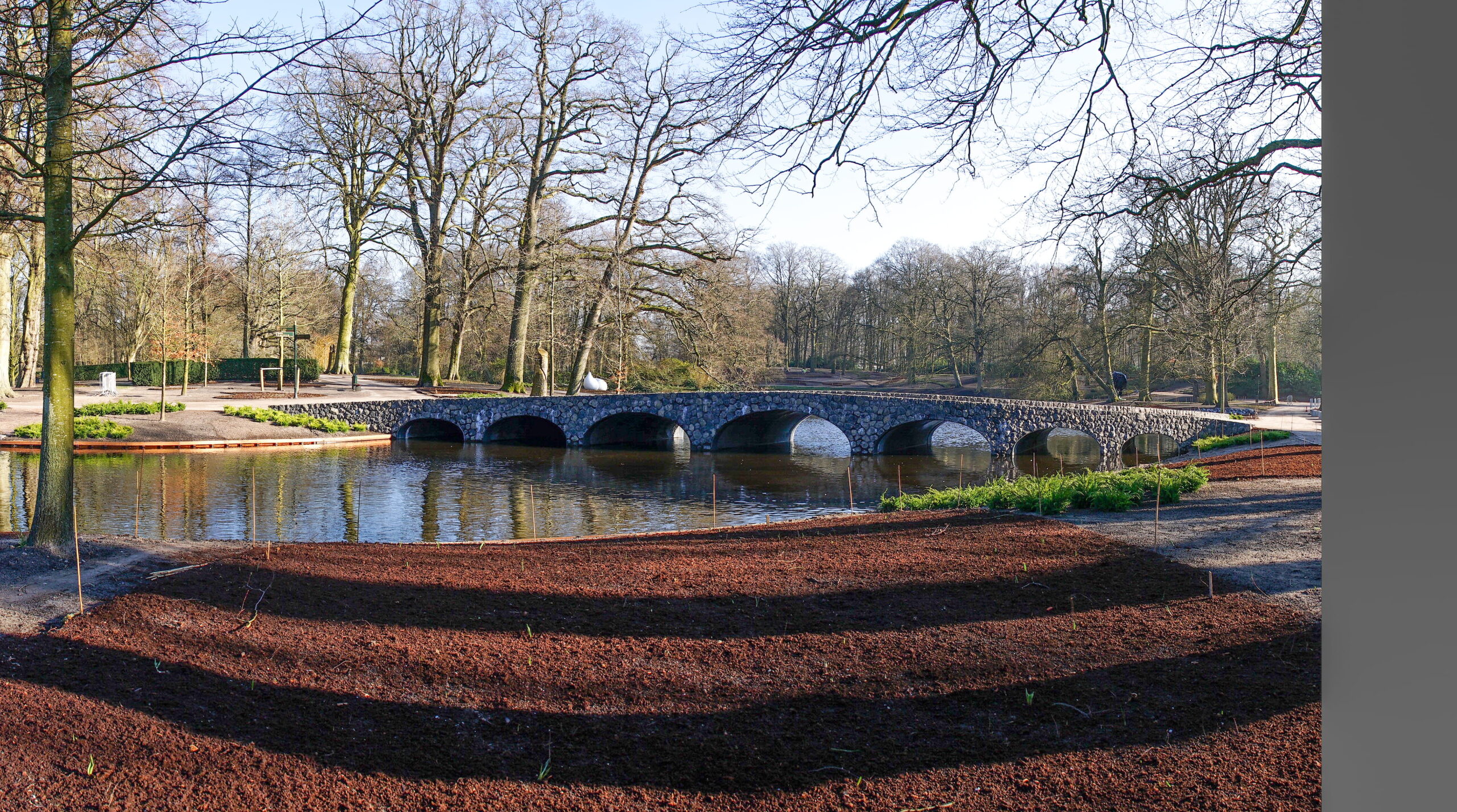 Landschapsbrug Keukenhof
